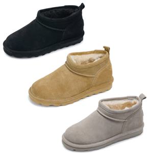 SUPER SHORTY 여성 양털부츠 겨울 숏털부츠 방한화 털신발 3종택1 K3049QD-W