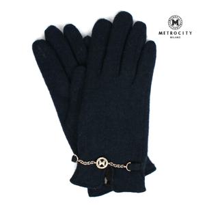 메트로시티 긴체인 여성 모직장갑 MGLU-W004