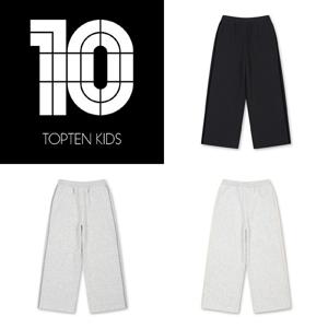 MKF4PT2003 탑텐키즈 여아 플리스 와이드팬츠