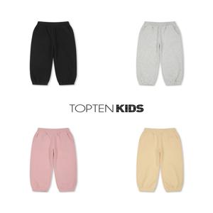 MKF4PT2002 여아 플리스 조거 스웨트팬츠