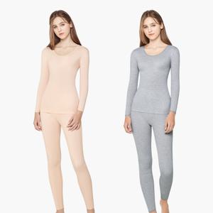 여성 편한 내복 세트 순면 40수 골지 겨울 보온 내의