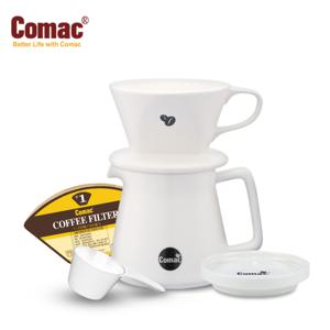 자기서버 드립세트400ml (DN10) [커피필터/커피드리퍼/커피서버/핸드드립세트/드립커피/드립용품/커피용품]