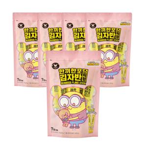 만전김 한끼한포 스틱 김자반 10g x 7봉, 5개