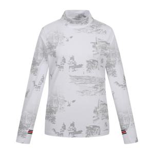 양말제공 [핑골프] 여성 프린팅 반목 이너 티셔츠 121E3TI151