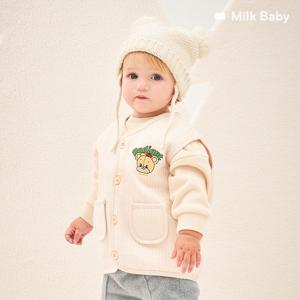 [정상가47,900원]귀여운곰돌이 통통퀼팅 유아조끼