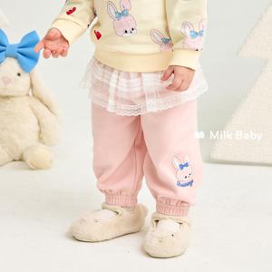 [정상가51,900원]버니캉캉레이스 밍크기모 여아팬츠