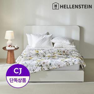 호주산 투인원 플라워 양모 차렵이불 S/Q/K