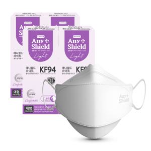애니쉴드 써멀라이트 황사방역용마스크 KF94 대형 120개입