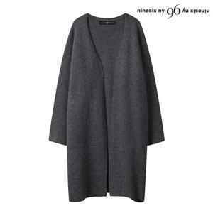 정상가:79,000원｜베이직 루즈핏 오픈 롱 여성 가디건 (NO3CK005L0)