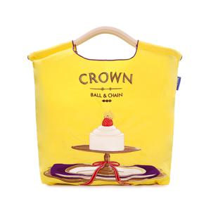 D.YELLOW STRAWBERRY CAKE 에코백