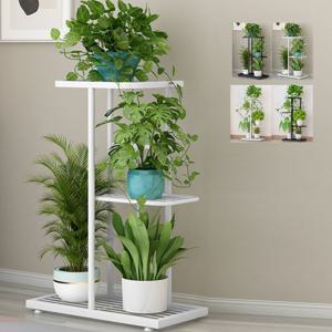 키밍 철제 화분 정리대 3단 4단 선반 철재 받침대 화분대 화분선반 거실화분선반 거실