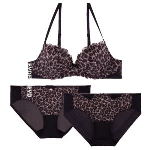 [브라1+팬티2]란제리레오파드 레이스 헴팬티 브라세트BGWBPY901BGWPY902