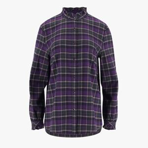 프릴넥 체크 셔츠 1K61539