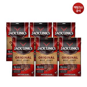 잭링크스 오리지널 100gX6팩 육포 소고기육포