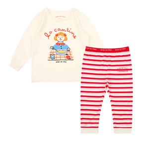 [BABY] 레드 런치 베이비 라운지웨어 세트_BU53UL102