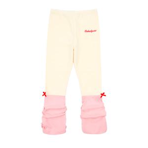 [키즈]아이보리 셔링 레깅스_BU53PD404