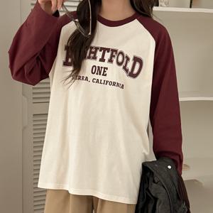 [제작] 에잇 루즈핏 나그랑 나염 티셔츠 84017 빅사이즈 여성의류