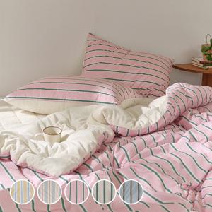 25NEW 모던센트 알러지케어 다운필 극세사 차렵이불 베개커버세트/풀세트 5Colors