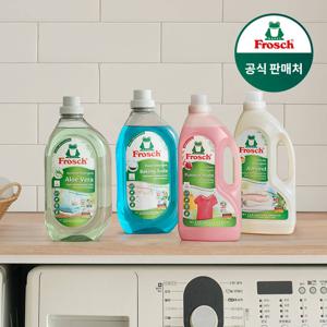 독일 세탁세제 1.5L 4개 알로에베라/석류/아몬드/소다