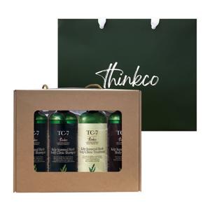 띵코 선물세트4종 다시마 샴푸2개+트리트먼트1개+바디워시1개 각500ml 선물상자+고급쇼핑백 정상가 56900원
