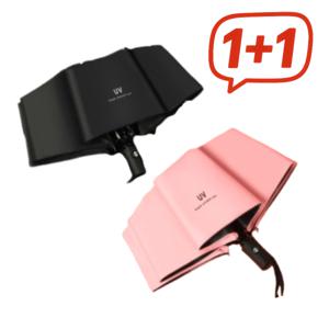 1+1 슬기로운 우산 생활 베이직 자동 3단 경량 우산 양산 양산 우산 하이브리드 경량 우산 준비해요~