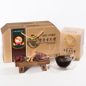 고려인삼유통 6년근 고려홍삼 녹용골드원 70ml x 30포
