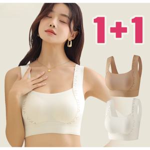 고탄력 헴라인 브라 요가 스포츠브라 넓은 어깨끈 밀착브라