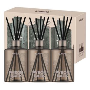 쿤달 시그니처 퍼퓸 디퓨저 500ml 3구 편백