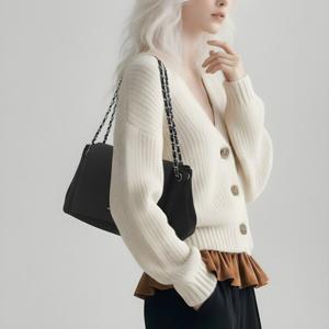 스웨이드 숄더백 체인백 데일리 가을 겨울 세무 가방 CY801185