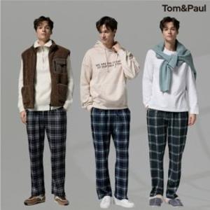 (파격기획가) 25FW 탐앤폴 남성 기모 체크 팬츠 3종 (L511M)