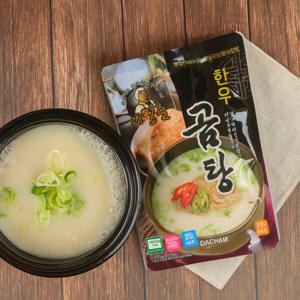 국내산 한우곰탕 1.2kg (600g2팩) / 고기 없음 국물 전용 무첨가 한우뼈 진국 HACCP 인증