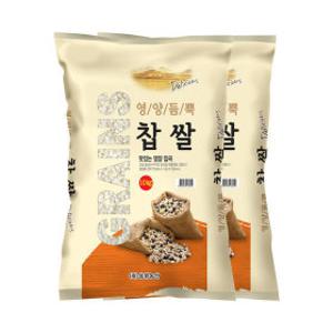 (신선집중) 삼원농산 찹쌀 20kg (10kg 2개) - 2025년산 햅쌀