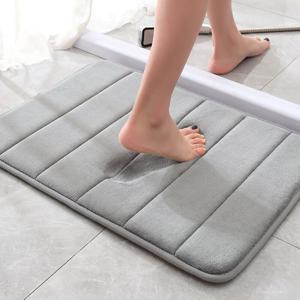 OMT 극세사 메모리폼 쿠션 발매트 욕실매트 60X40cm OB-FMF1 주방 화장실 거실 미끄럼방지 매트