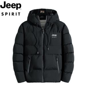 지프 JEEP SPIRIT 남자 패딩 가을 겨울 스포츠 방풍 기모 패딩 도톰 후드 패딩