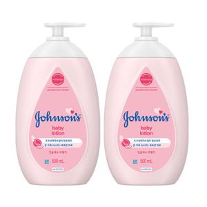 존슨즈 핑크 로션 500ml 2개