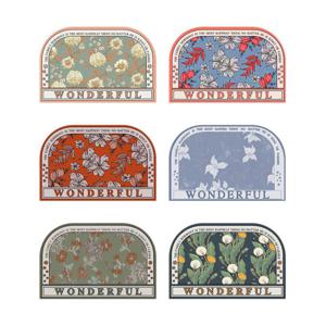 빨아쓰는 규조토 발매트 60x40cm 주방 욕실 현관 싱크대 미끄럼방지 매트 ODM-FOOTMAT3