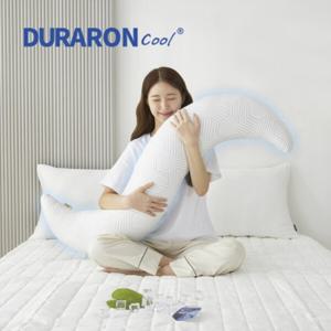 집앤콕 냉감 바디필로우 듀라론 안고자는 긴베개 롱쿠션