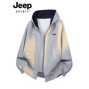 JEEP SPIRIT 맨투맨 후드티 오버핏 후드 집업 작업복 상의 바람막이 커플 빅사이즈
