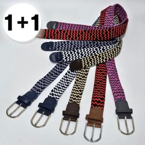1+1 남여공용 캐주얼 스판 허리 벨트 (10color)