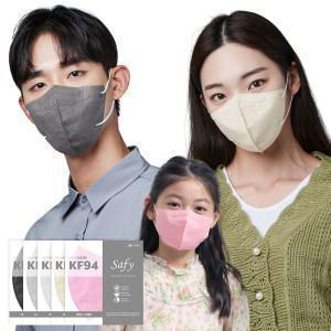 찐100매가격 새부리형 대형 중형 소형 세이피 KF94 100매 컬러 황사마스크 2개이상 구매시 총1000원 할인