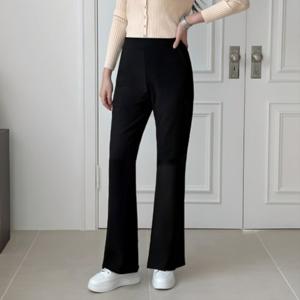 여성 긴바지/가을 세미부츠컷 에이플심플 여성바지 스판 부츠컷 데일리 밴딩팬츠 Autumn womens pants