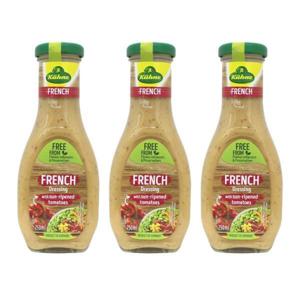 퀴네 프렌치 샐러드 드레싱 250ml 3병 (소비기한 2026.02.07) 임박 특가