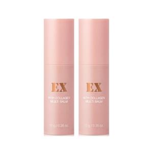 EX멀티밤 콜라겐 주름 미백 수분크림 스틱 2개