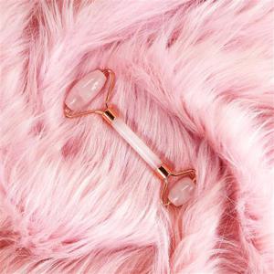 로즈쿼츠 괄사 페이스롤러 얼굴붓기 얼굴 마사지 기구 롤러 리프팅 턱살 얼굴살 볼살 롤러형