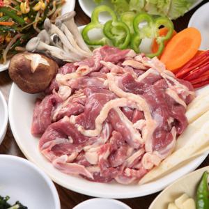 국내산 무항생제 생오리로스 500g 2팩 1등급 신선 유황오리 슬라이스  15일간 한정할인