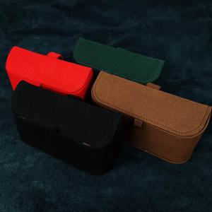 오프더프라임 자동차 차량용 스웨이드 선글라스 안경 케이스 수납함 보관함 거치대 클립