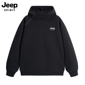 JEEP SPIRIT 남성 봄과 가을 후드 티셔츠