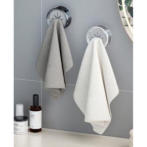 (1+1) 무타공 강력 부착식 주방 화장실 다용도 행주 걸이 심플 트렌디 수건 타올 거치대