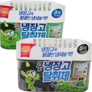 큰 냉장고탈취제 녹차/참숯(420g)방향제 음식냄새제거