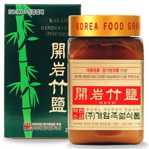 개암죽염 9회 죽염 분말 250g